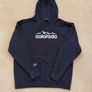 Colorado Graphic Dark Gray Hoodie Aksels